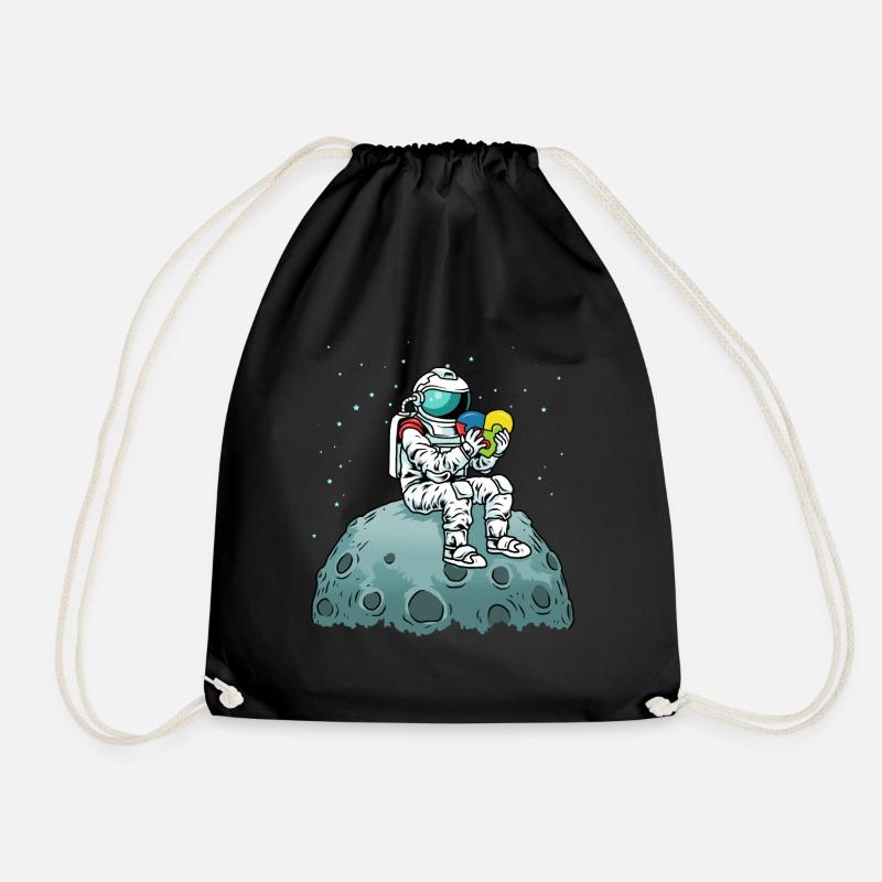 Astronaut Autism Awareness Autismus Bewusstsein - Turnbeutel - Schwarz