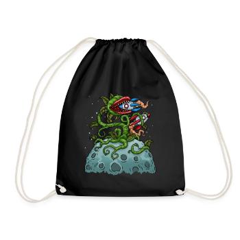 Plante carnivore Venus Flytrap Rocket - Sac de sport léger - noir - Devant