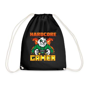 Gamer Gamer Funny DNA - Sac de sport léger - noir - Devant