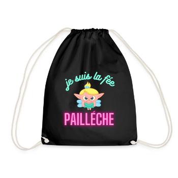 je suis la fée pailléche - Sac de sport léger - noir - Devant