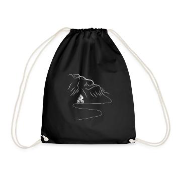 VTT Downhill VTT Cycliste - Sac de sport léger - noir - Devant