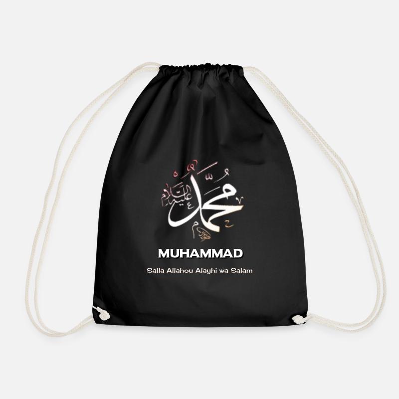 MUHAMMAD - Turnbeutel - Schwarz