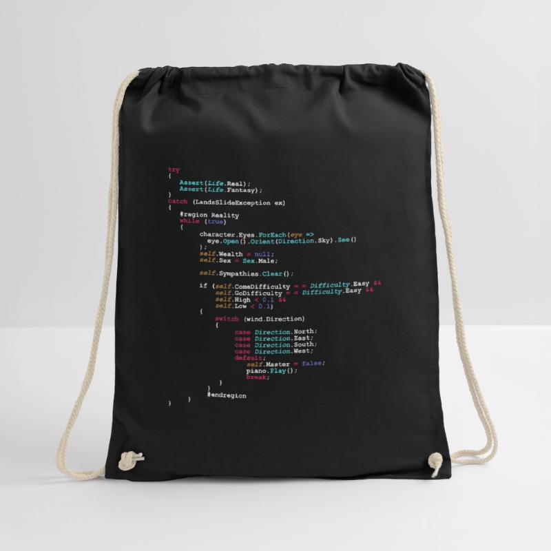 Programmierer Humor Code - für Software-Entwickler Turnbeutel