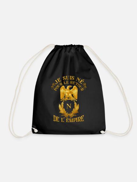 le retour de l'empire de france Napoléon Bonaparte - Sac de sport léger - noir