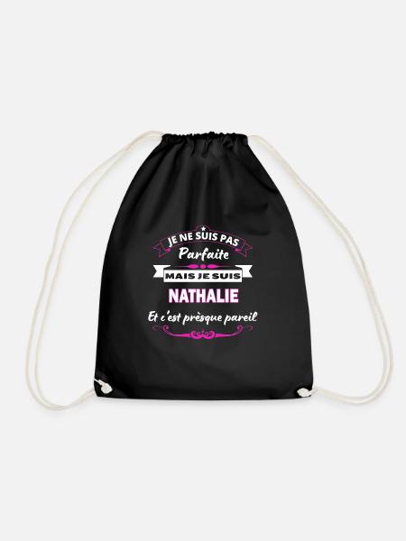 je ne suis pas Parfaite Nathalie - Sac de sport léger - noir