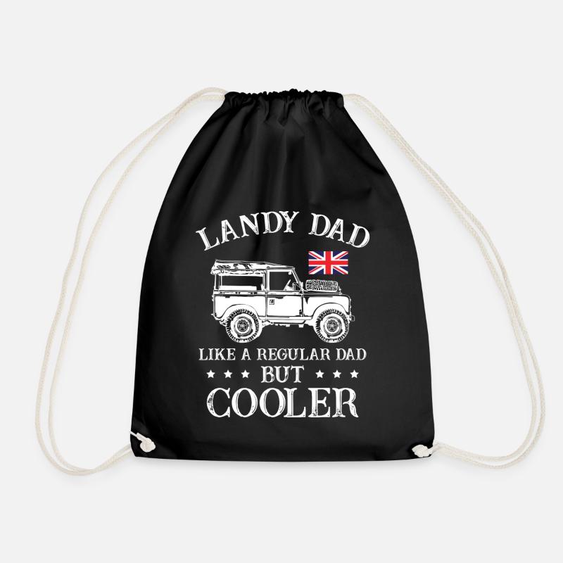 Landy Dad1 - Turnbeutel - Schwarz