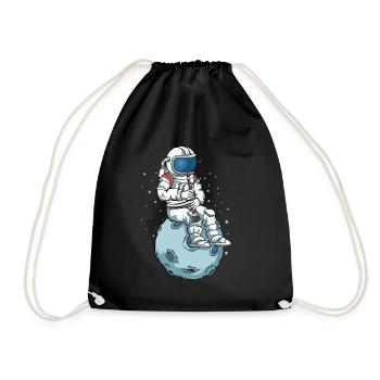 Clarinette Astronaute Musique Cadeau Clarinette - Sac de sport léger - noir - Devant