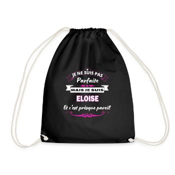 je ne suis pas Parfaite Eloise - Sac de sport léger - noir - Devant