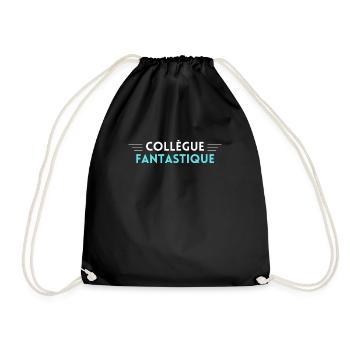 Collègue fantastique - Sac de sport léger - noir - Devant