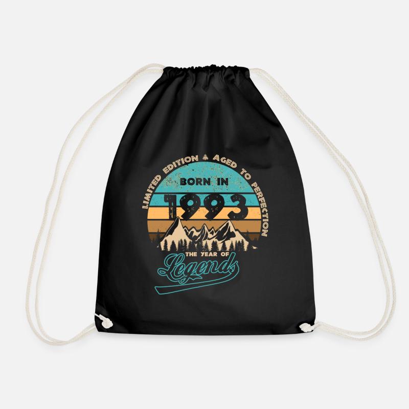 Legends 1993 - Drawstring Bag - black