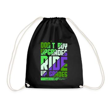 Unbenanntes Projekt 49 - Drawstring Bag - black - Front