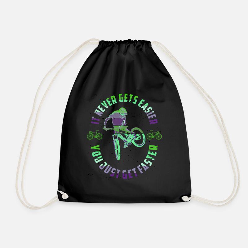 Unnamed Project 71 - Drawstring Bag - black