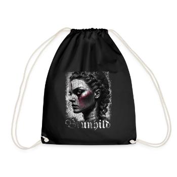 Brunhild's greatest shield maid of all time - Drawstring Bag - black - Front