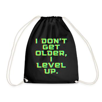 Monter de niveau - Sac de sport léger - noir - Devant