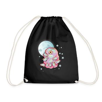 Tardigrade In Space - Drawstring Bag - black - Front