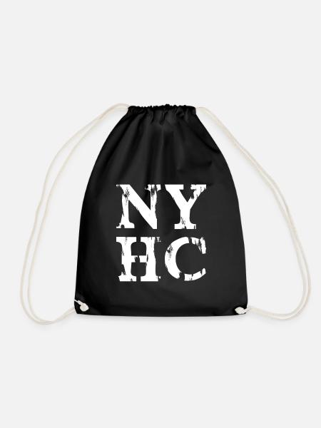 NYHC New York Hardcore Punk - Turnbeutel - Schwarz