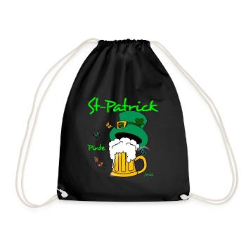 St Patrick - Sac de sport léger - noir - Devant