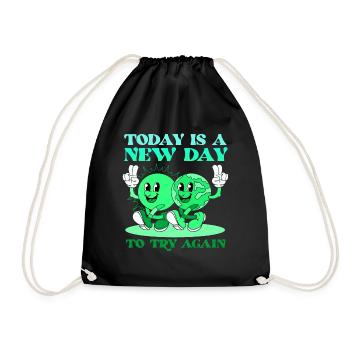 Été Lac Nature Flore Art Fleurs Mer Plage - Sac de sport léger - noir - Devant