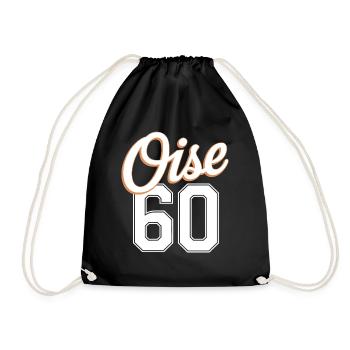 Oise 60 - Sac de sport léger - noir - Devant