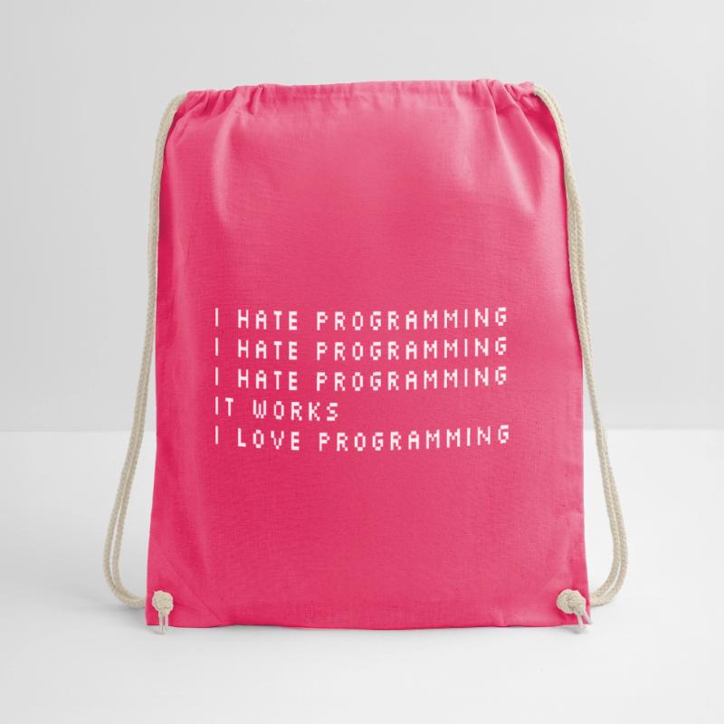 I Hate Programming Coder Programmer Software Devel Turnbeutel
