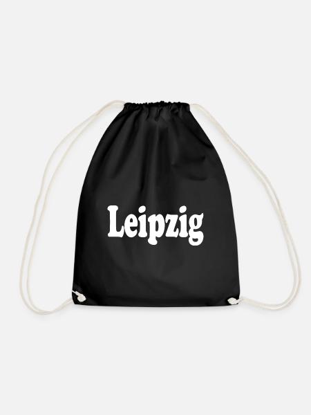 Leipzig - Turnbeutel - Schwarz