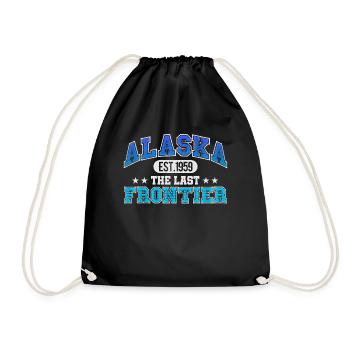 Alaska - Turnbeutel - Schwarz - Vorne
