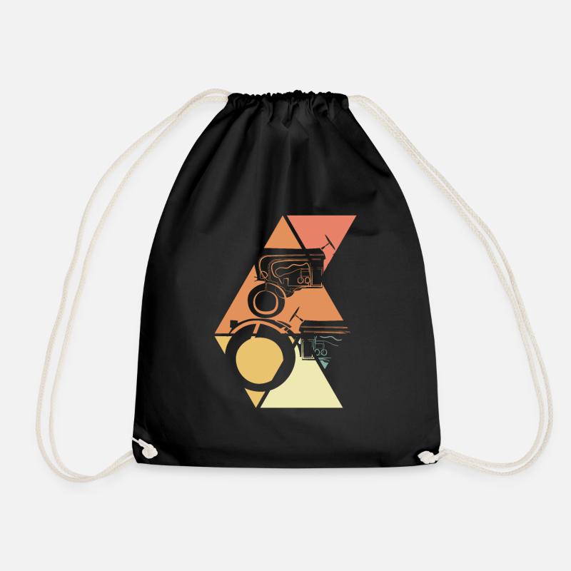 Tracteur - Sac de sport léger - noir