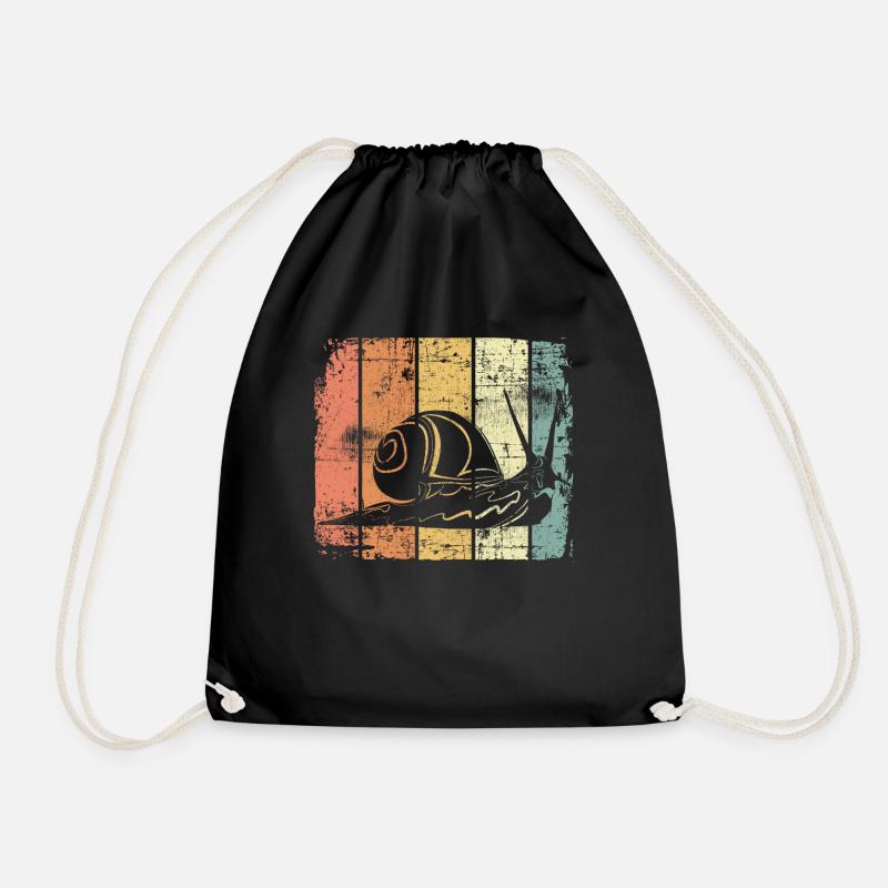 Escargot - Sac de sport léger - noir