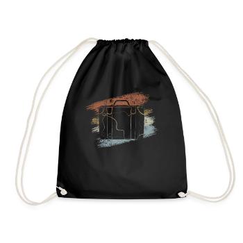 Voyager valise vacanciers - Sac de sport léger - noir - Devant