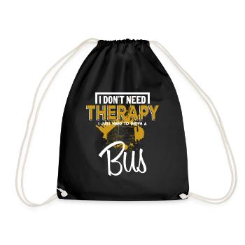 Busman - Drawstring Bag - black - Front