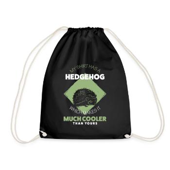 Hérisson - Sac de sport léger - noir - Devant