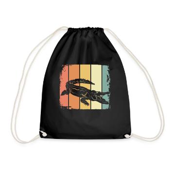 Crocodile - Sac de sport léger - noir - Devant