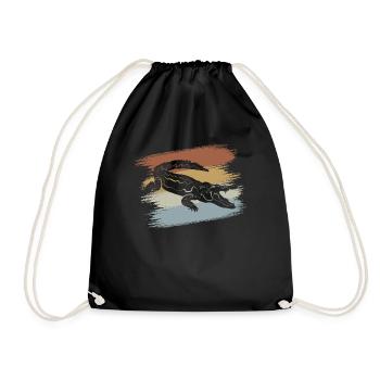 Crocodile - Sac de sport léger - noir - Devant