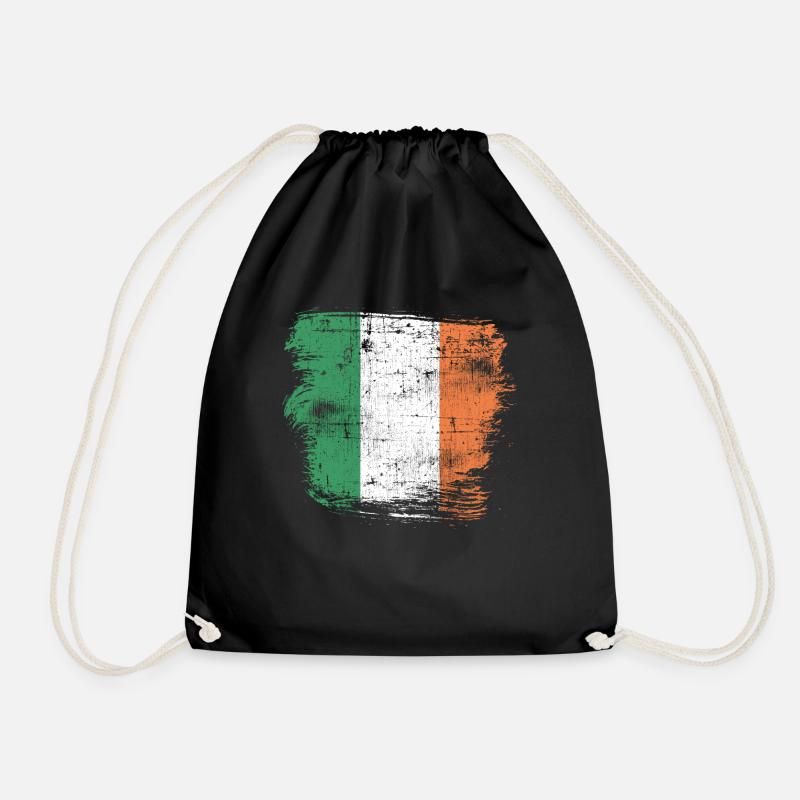 Irland - Turnbeutel - Schwarz