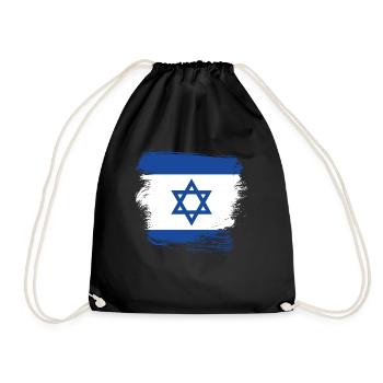 Israel - Drawstring Bag - black - Front