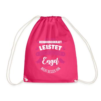 Femme de ménage - Sac de sport léger - fuchsia - Devant