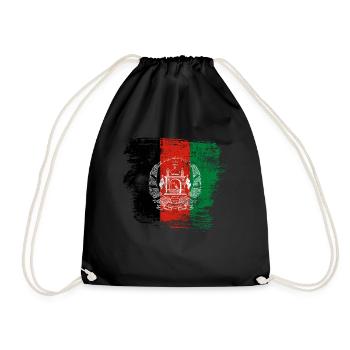 Afghanistan - Sac de sport léger - noir - Devant