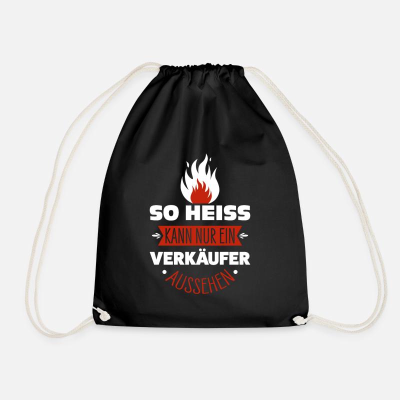Verkäufer - Turnbeutel - Schwarz