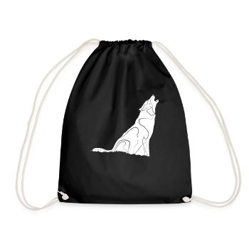 Wolf - Sac de sport léger - noir - Devant