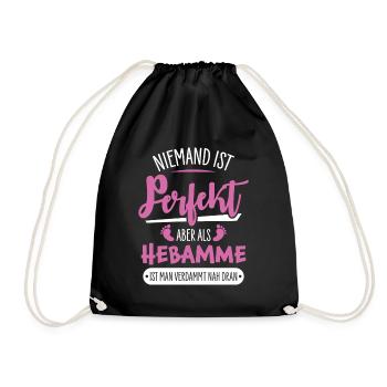 Sage-femme - Sac de sport léger - noir - Devant