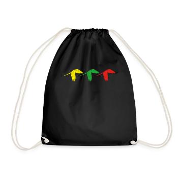 Perroquet - Sac de sport léger - noir - Devant