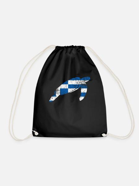 Grèce - Sac de sport léger - noir