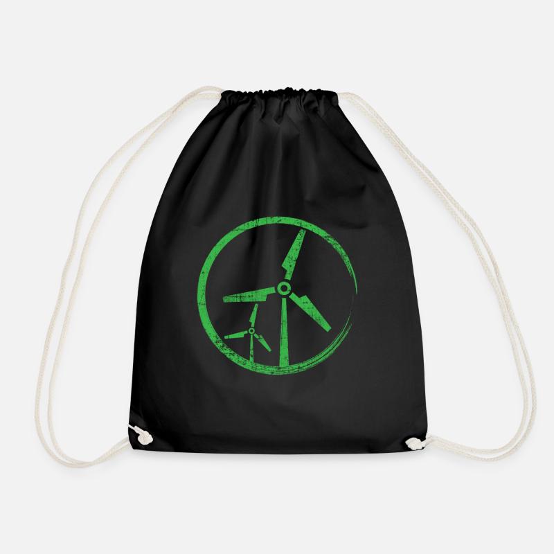 Éolien - Sac de sport léger - noir