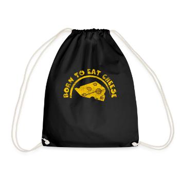 Fromage - Sac de sport léger - noir - Devant
