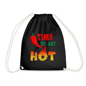 Chili Chili Pepper - Drawstring Bag - black - Front