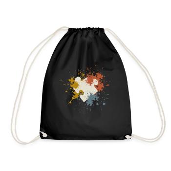 Puzzles - Drawstring Bag - black - Front