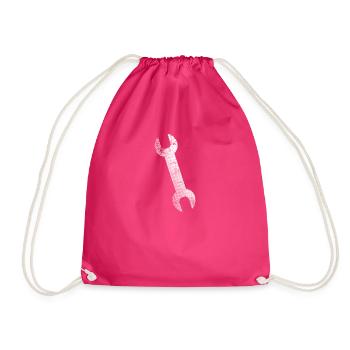 Werkzeug - Turnbeutel - Fuchsia - Vorne