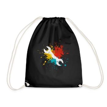 Tool - Drawstring Bag - black - Front