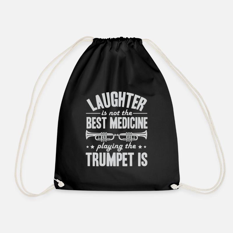 Trompette trompette - Sac de sport léger - noir