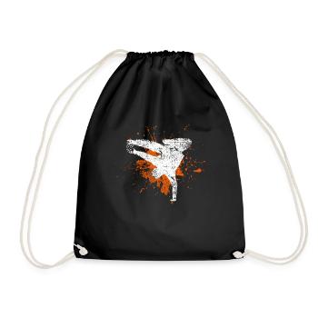 breakdancer - Sac de sport léger - noir - Devant